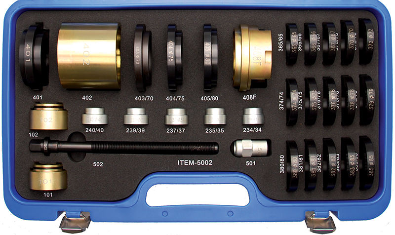 SET ATTREZZI PER CUSCINETTI RUOTA PER AUDI BGS8738