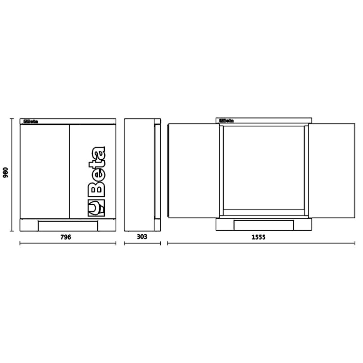 Armadietti Cargo C54S Beta