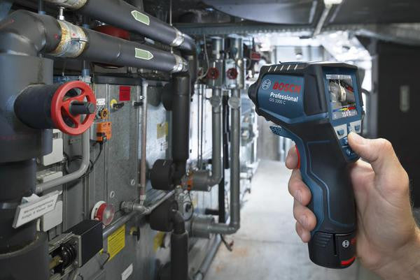Rilevatore Termico Bosch GIS 1000 C con L-Box e Accessori