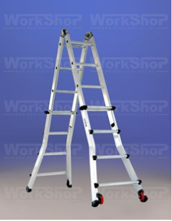 Scala telescopica Scalissima ELITE Svelt alluminio FULL OPTIONAL