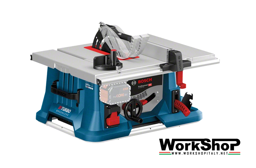 BANCO SEGA A BATTERIA BITURBO Bosch GTS 18V-216  Professional corpo macchina