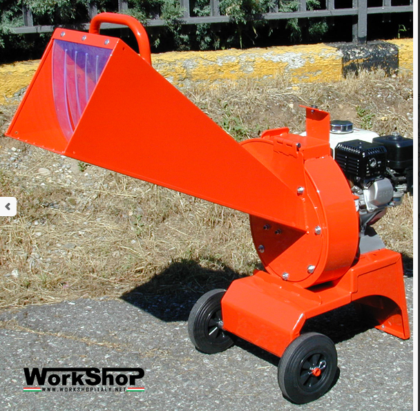 Biotrituratore Caravaggi BIO 55 motore Honda - Elettrico