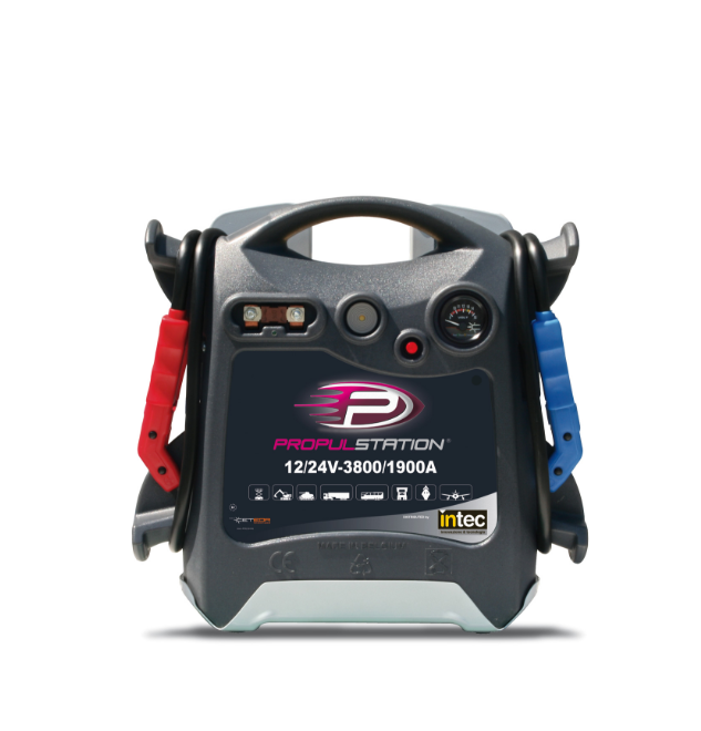 Avviatore Professionale PROPULSTATION portatile 12/24V-3800/1900A Intec