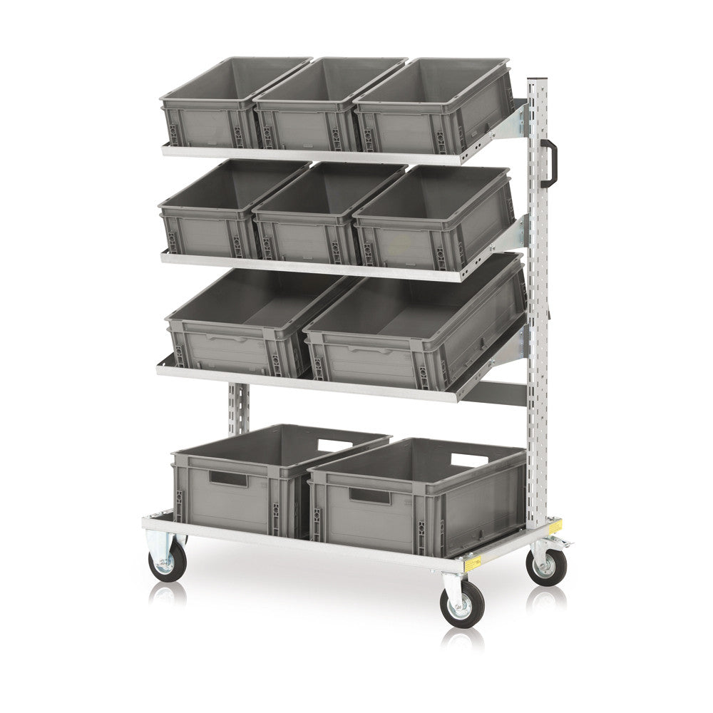 Carrello portacassette a 6+2+2 cassette Tecnotelai 1025x615x1430