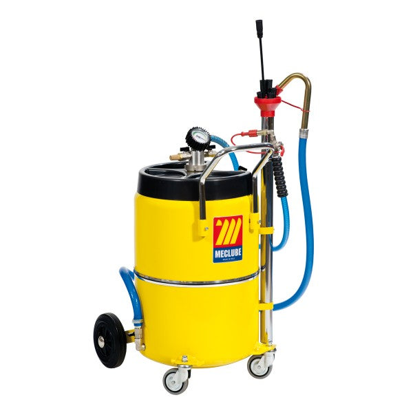 Aspiratore pneumatico per olio esausto 65 l Meclube