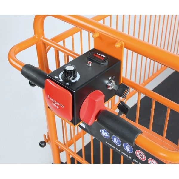 Carrello da lavoro elettrico con sponde Beta C48M