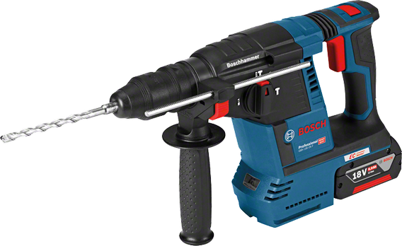 Martello percussione batteria GBH 18V-26 F Bosch Professional 7Ah PROCORE