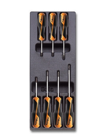 Termoformato Set Giraviti Betagrip Tamper Torx Beta T207