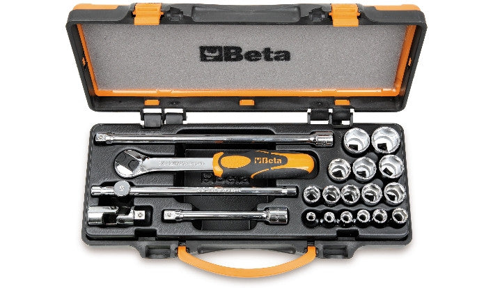 Assortimento bussole 3/8 + accessori Beta 910A/C16