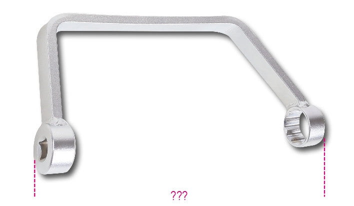 Chiave smontaggio/montaggio  sede  plastica  filtri olio Ford Peugeot Citroën motori: TDCi-HDi Beta 1493FF