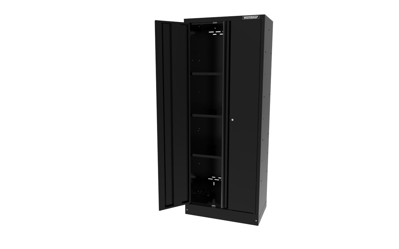 Arredo GARAGE Workshopitaly Total Black Anodized 2,7 mt. Piano Inox