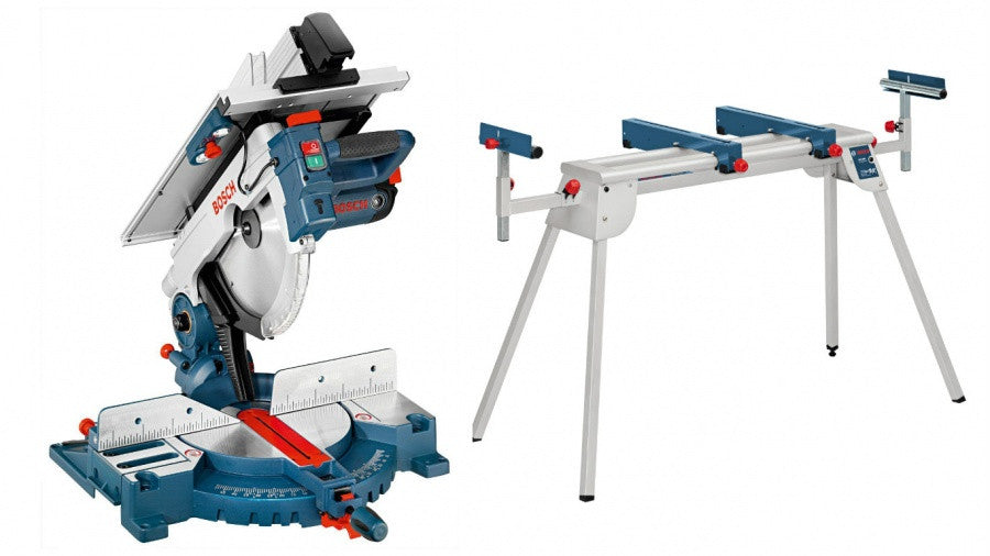Troncatrice combinata GTM 12 JL Bosch + Banco GTA2600 + Disco Ricambio 72 Denti