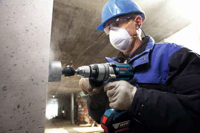 Trapano battente avvitatore BOSCH GSB 18 VE-2-LI CORPO MACCHINA  + L-BOX Bosch Professional