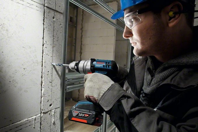 Trapano battente avvitatore BOSCH GSB 18 VE-2-LI CORPO MACCHINA  + L-BOX Bosch Professional